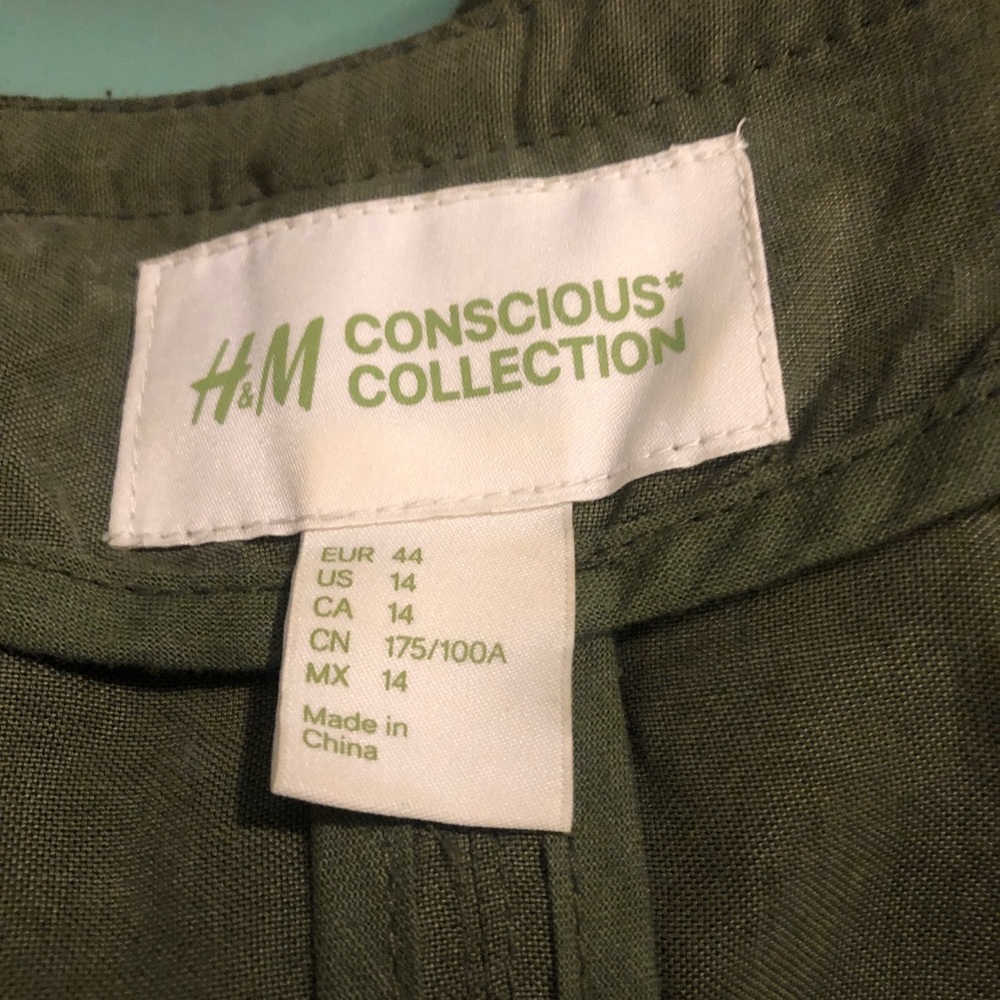 EUC H&M Conscious Collection Bomber Jacket - Picture 9 of 10